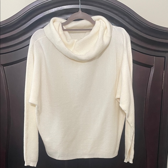 Cyrus Sweaters - Cyrus Cream Cowl Neck Sweater